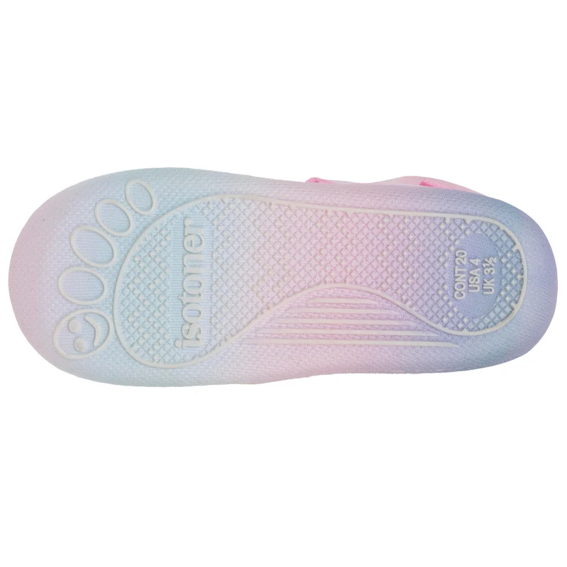 Chaussons bottillons zip Bébé velours Rose licorne