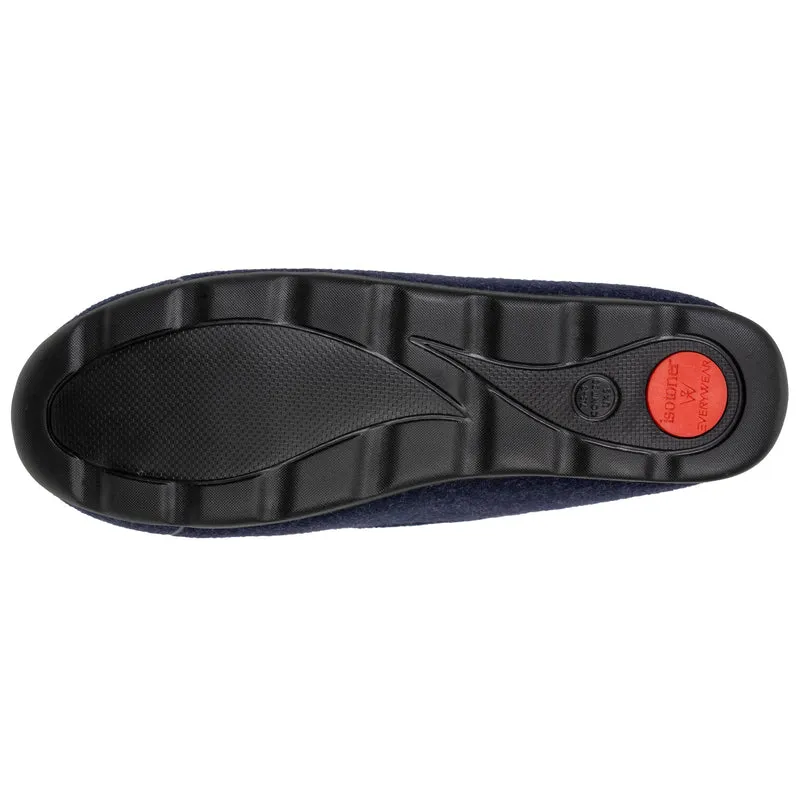 Chaussons slippers Femme Bleu