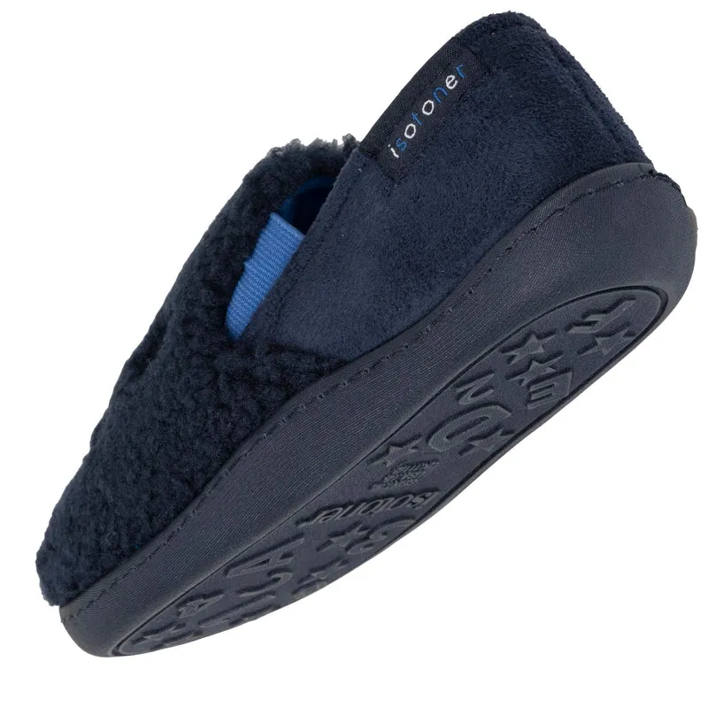 Chaussons mocassins Enfant Marine monstre