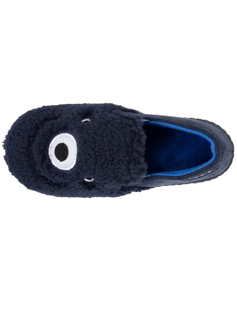 Chaussons mocassins Enfant Marine monstre