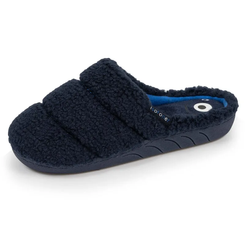 Chaussons mules Junior Marine matelassé