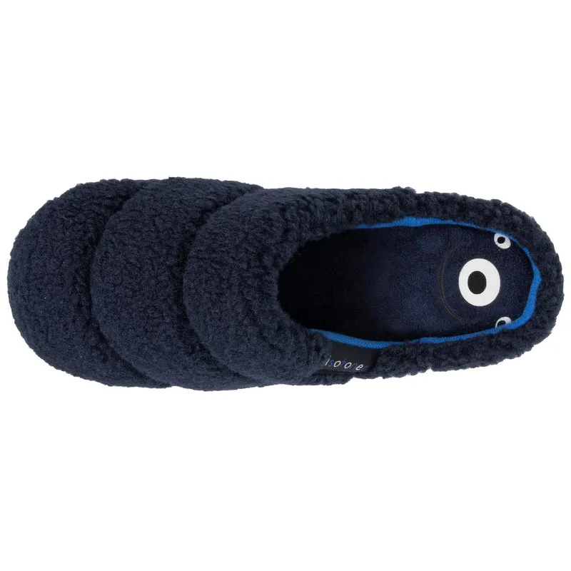 Chaussons mules Junior Marine matelassé