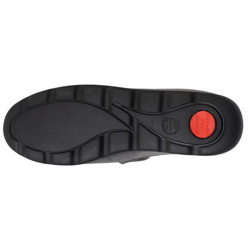 Chaussons charentaises Homme Blason Gris