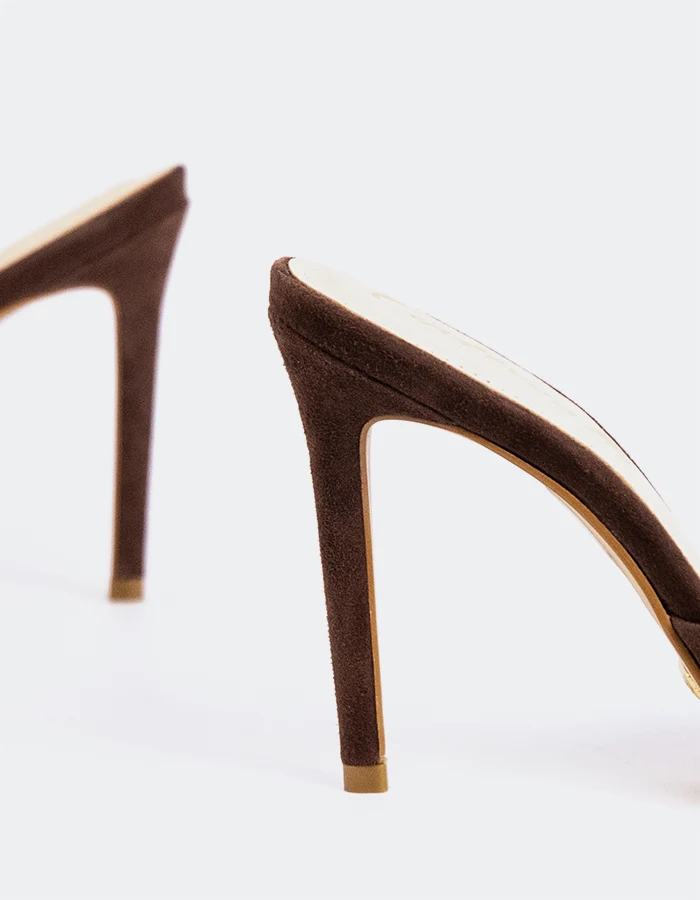 Thelma Brown Suede