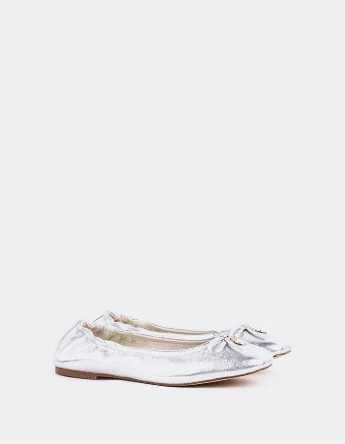 Lucci Silver Leather