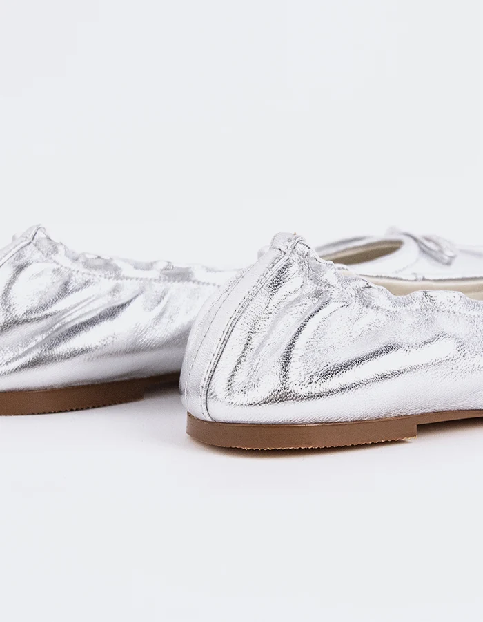 Lucci Silver Leather