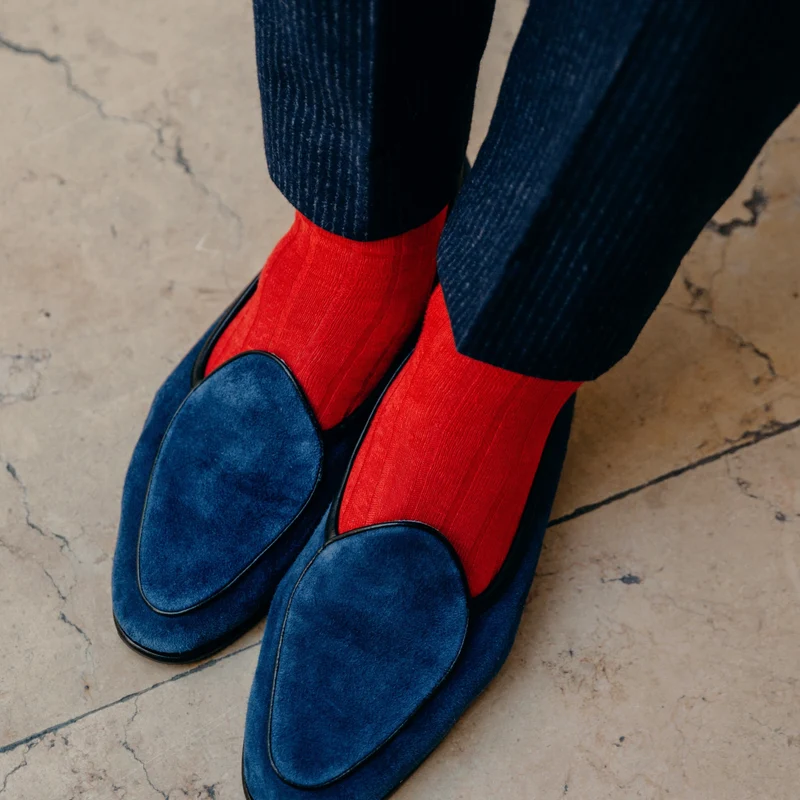 Chaussettes | Coffret Lin - Mi-mollet