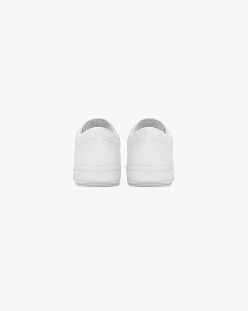 HTN Low Tumbled Leather - Flat White