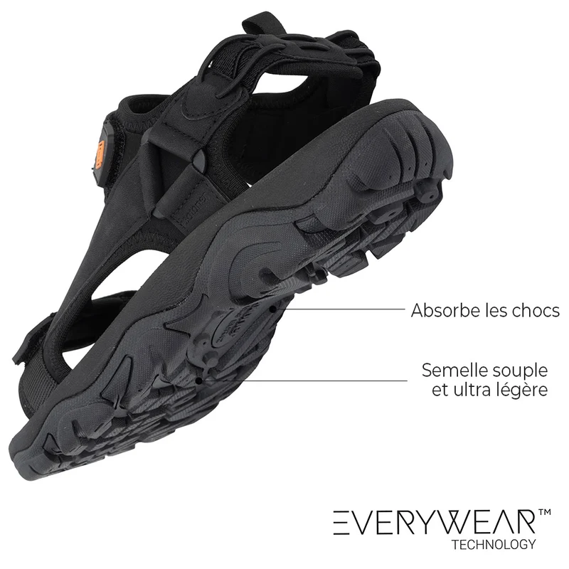 Sandales Homme Sport Gris