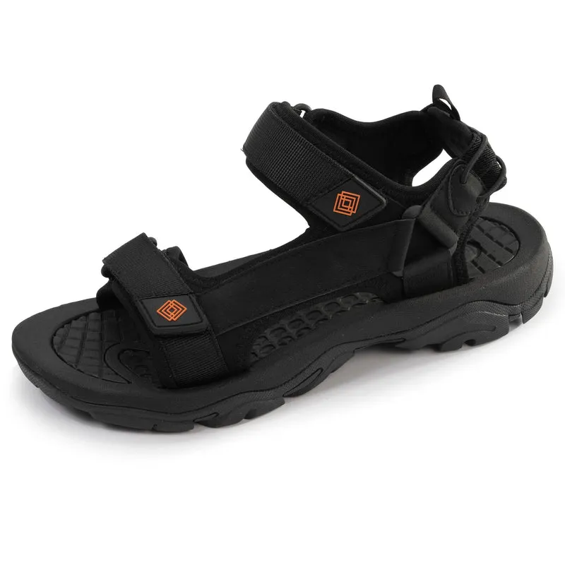 Sandales Homme Sport Noir