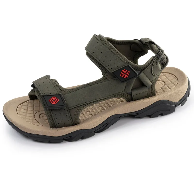 Sandales Homme Sport Kaki