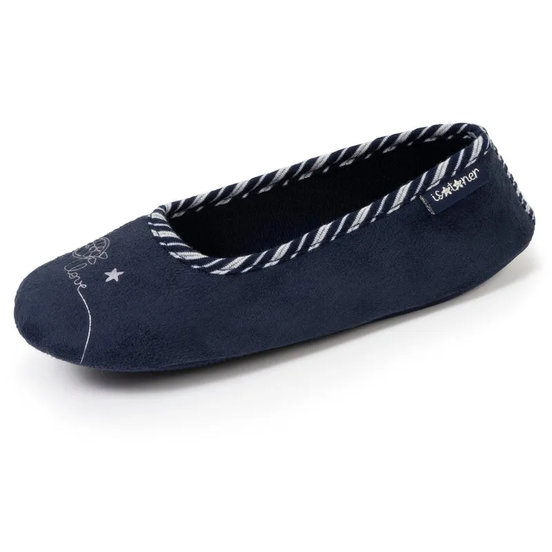 Chaussons ballerines Junior Marine Tortue