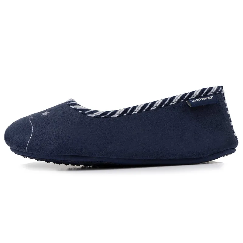 Chaussons ballerines Junior Marine Tortue