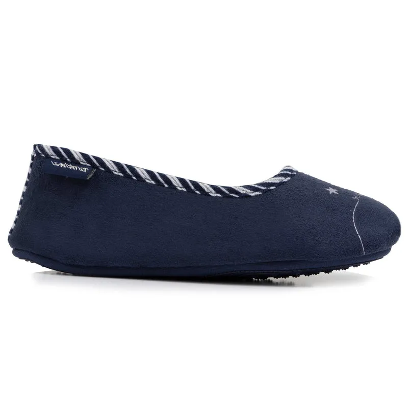 Chaussons ballerines Junior Marine Tortue