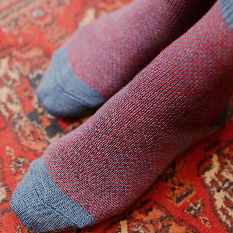 Chaussettes | Chaussettes d'intérieur Bleu clair - Laine