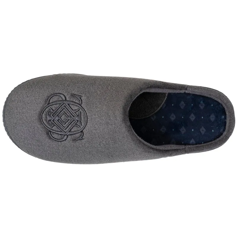 Chaussons mules Homme Gris chiné