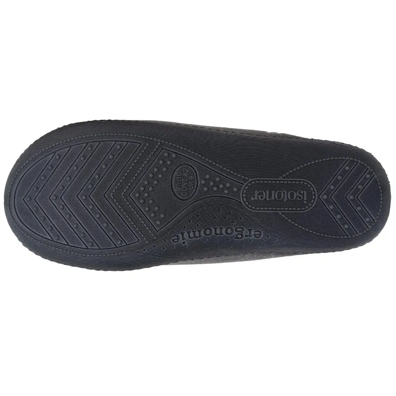 Chaussons mules Homme Gris chiné