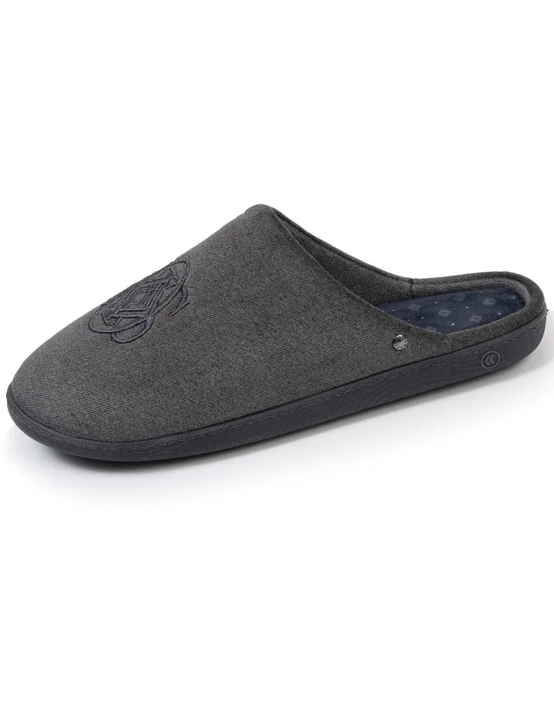 Chaussons mules Homme Gris chiné