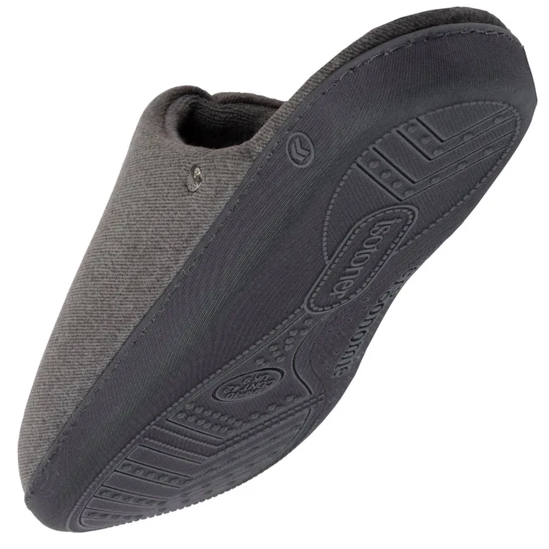 Chaussons mules Homme Gris chiné