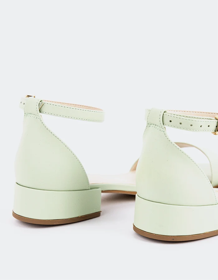 Yanna Mint Leather