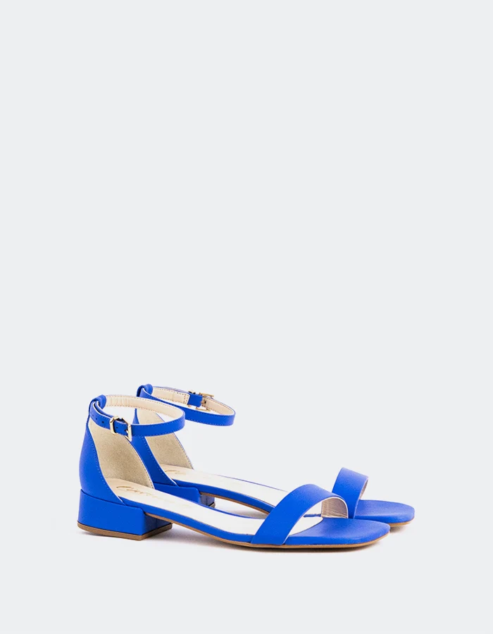 Yanna Blue Leather