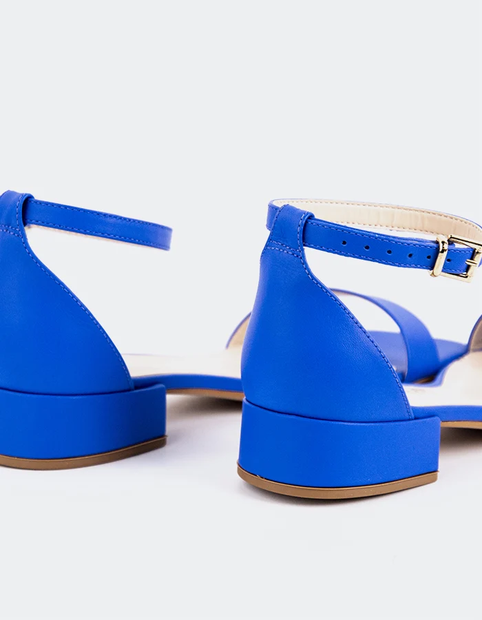 Yanna Blue Leather