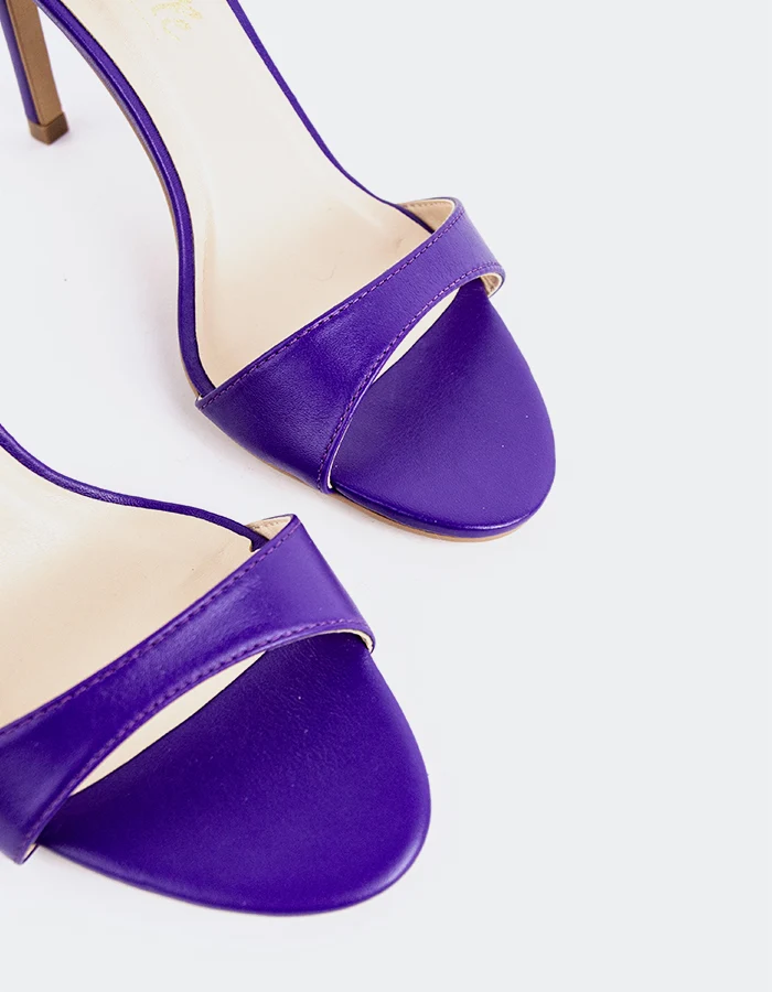 Amarah Purple Leather