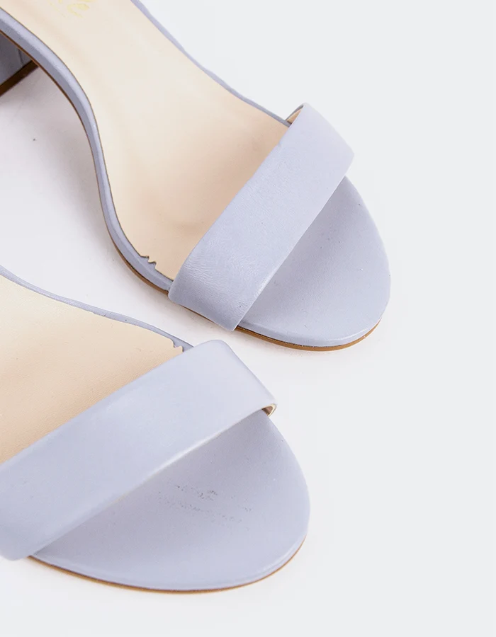Karissa Light Blue Leather
