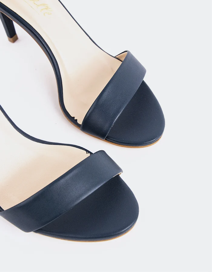 Maryah Navy Leather