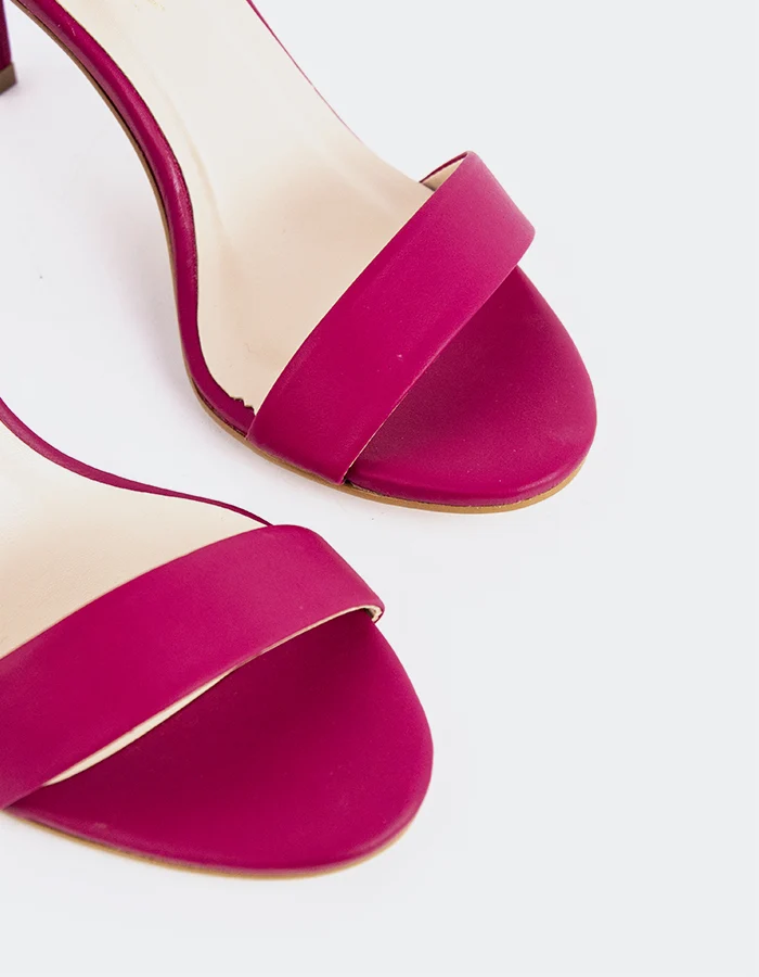 Maryah Fuchsia Leather