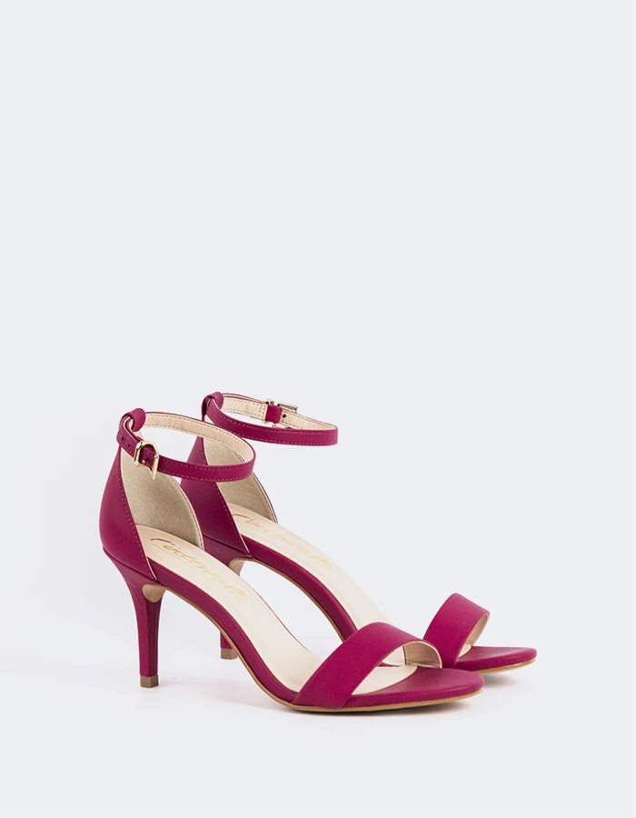 Maryah Fuchsia Leather