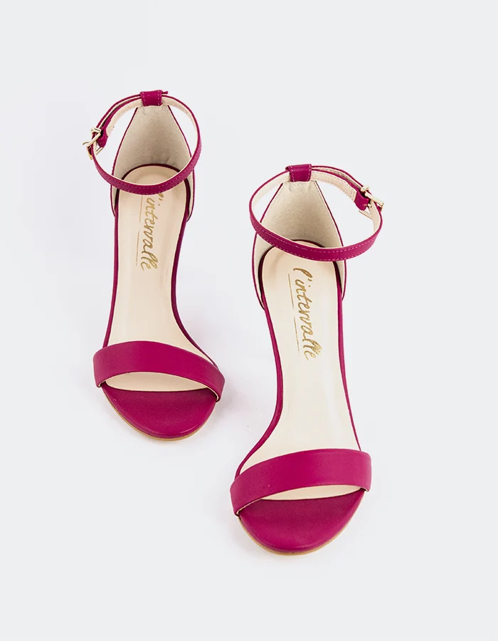 Maryah Fuchsia Leather