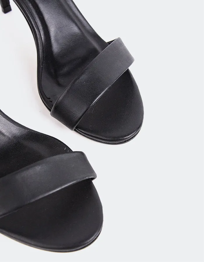 Maryah Black Leather