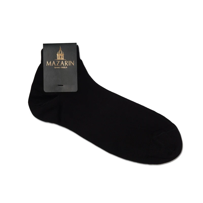 Socquettes | Noir - Coton Supersoft - Cheville