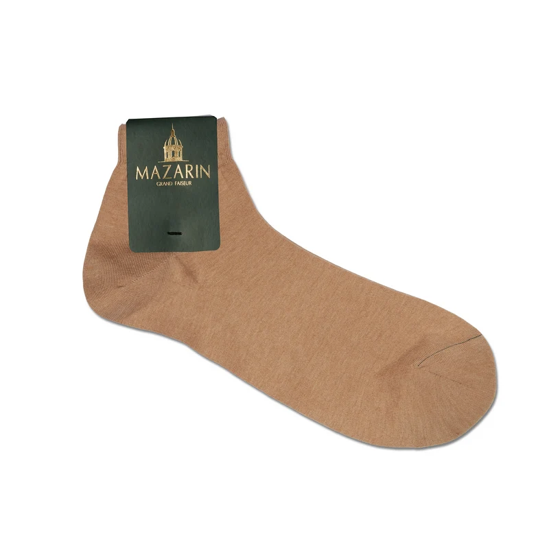 Socquettes | Camel - Coton Supersoft - Cheville