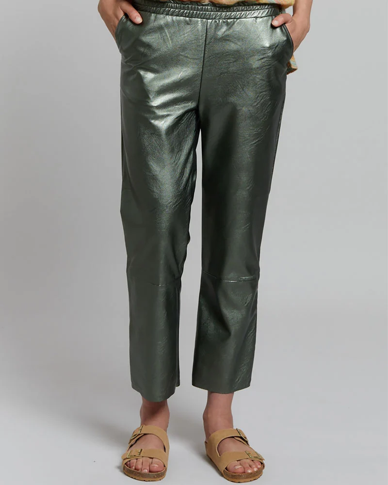 Pantalon cuir vegan maevy concept