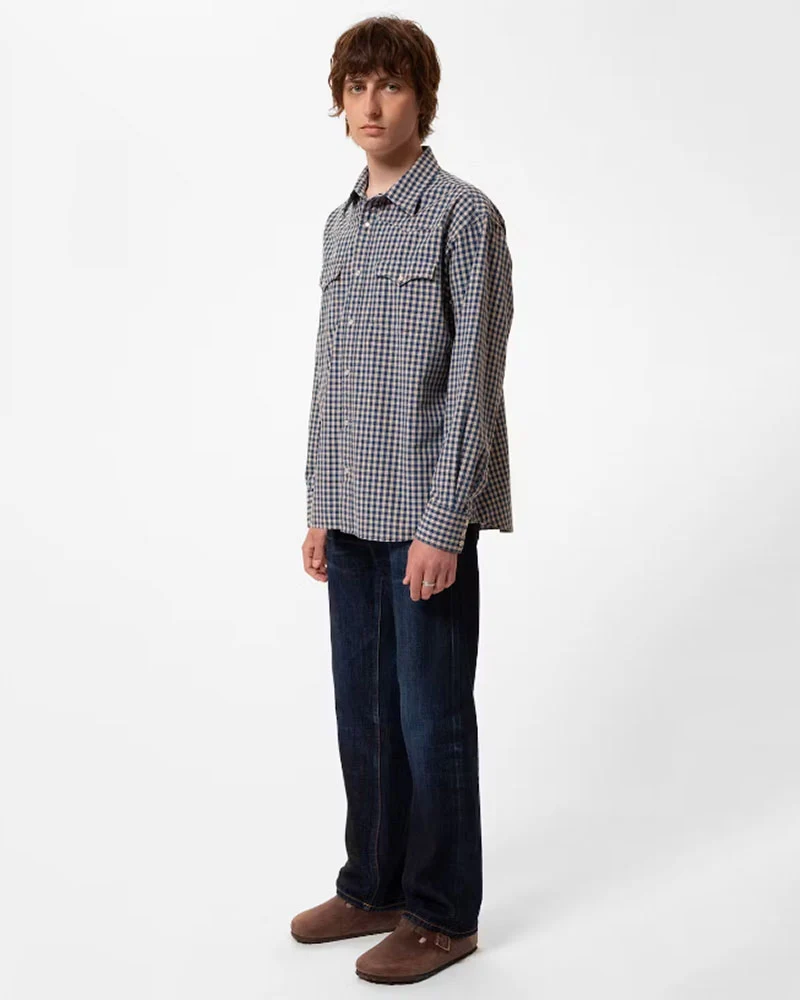 Chemise sigge gingham nudie