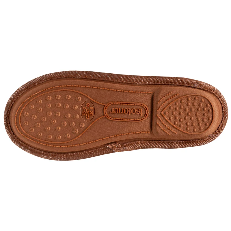 Chaussons bottillons Femme suédine Camel