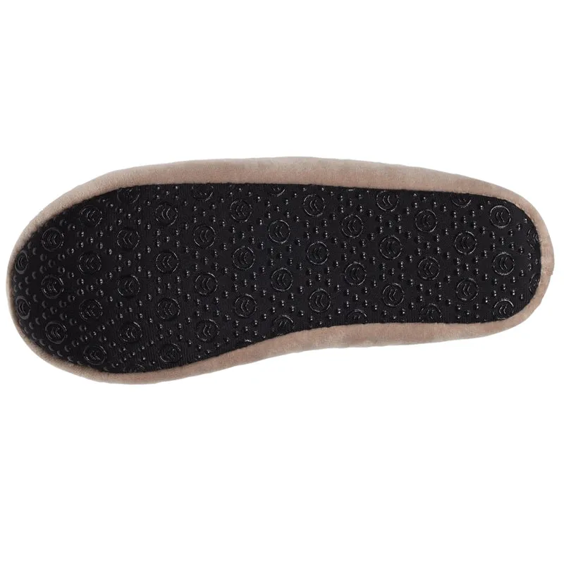 Chaussons ballerines Femme Beige fourrure