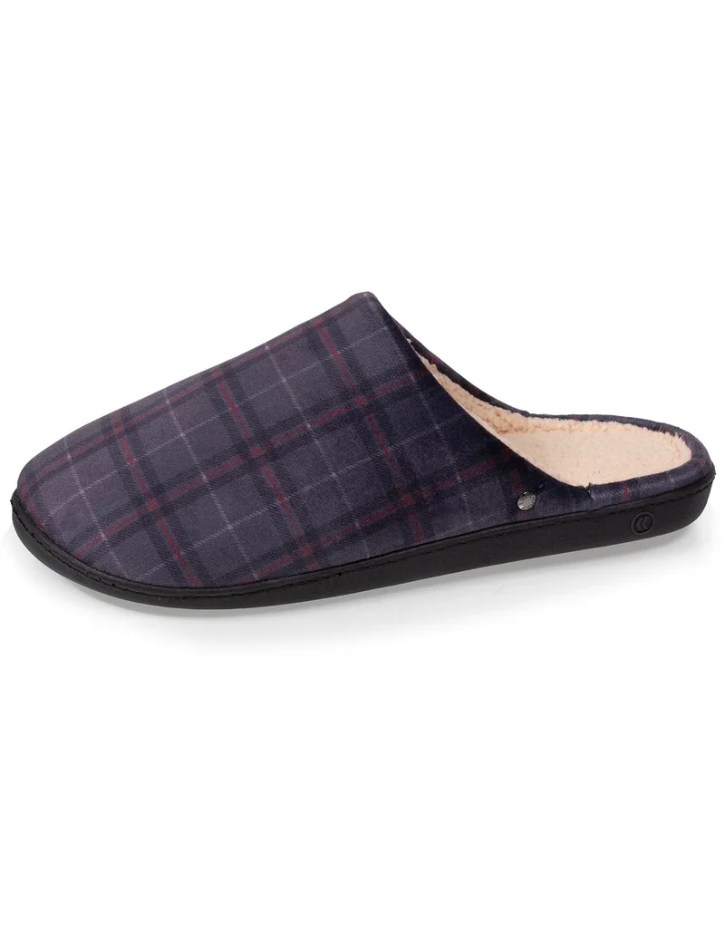 Chaussons mules ergo Homme Tartan