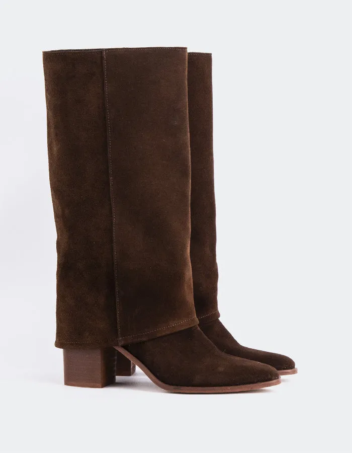Frigg Brown Suede