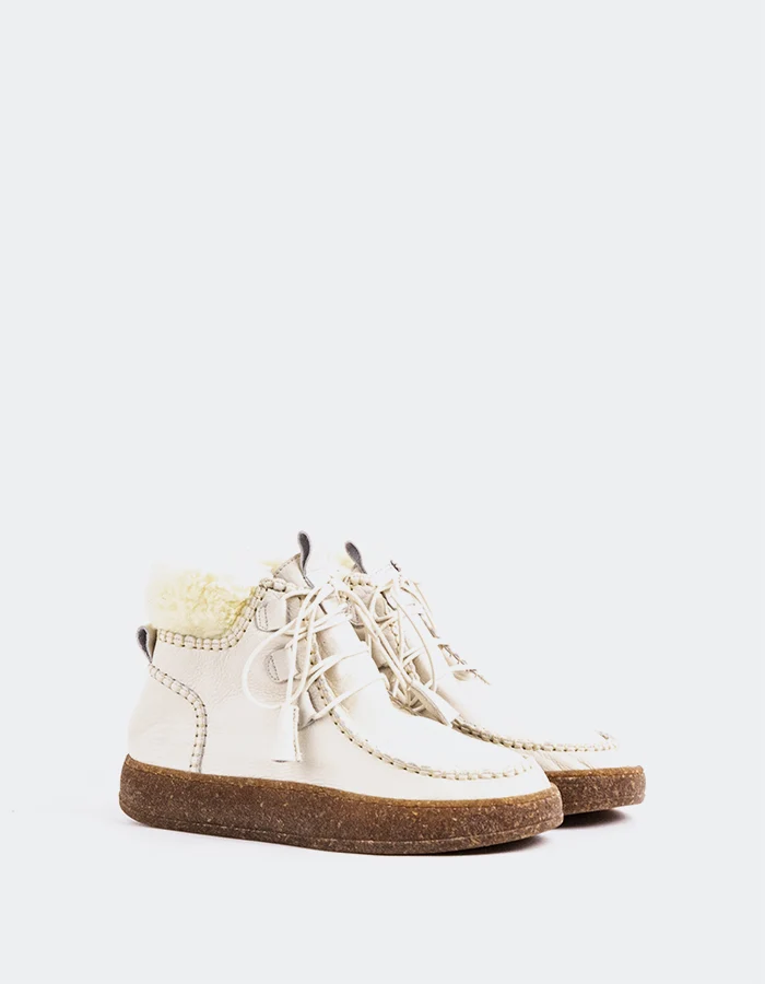 Osiris Off White Leather