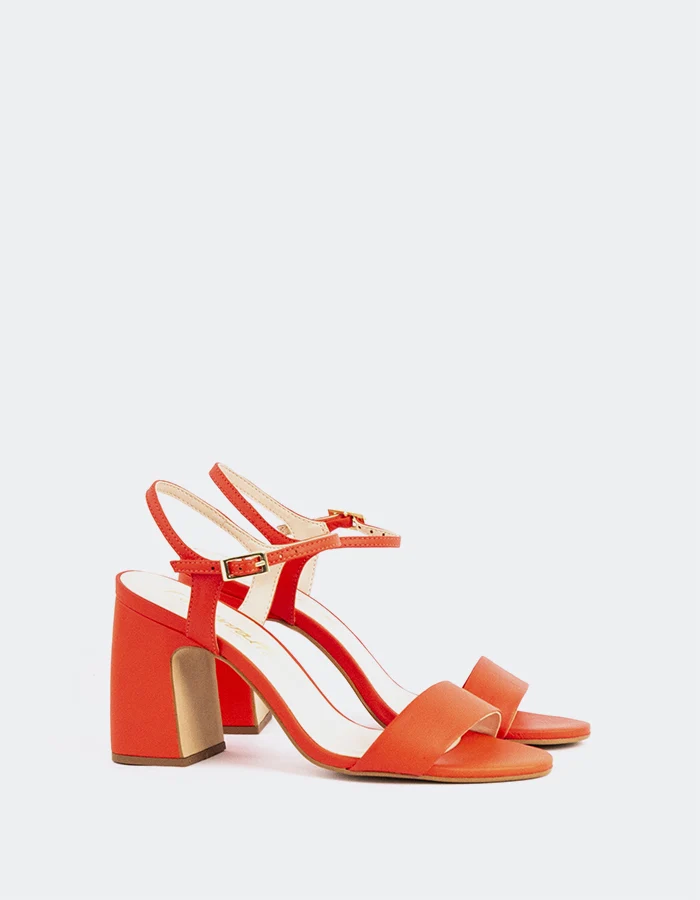 Daffy Red Leather