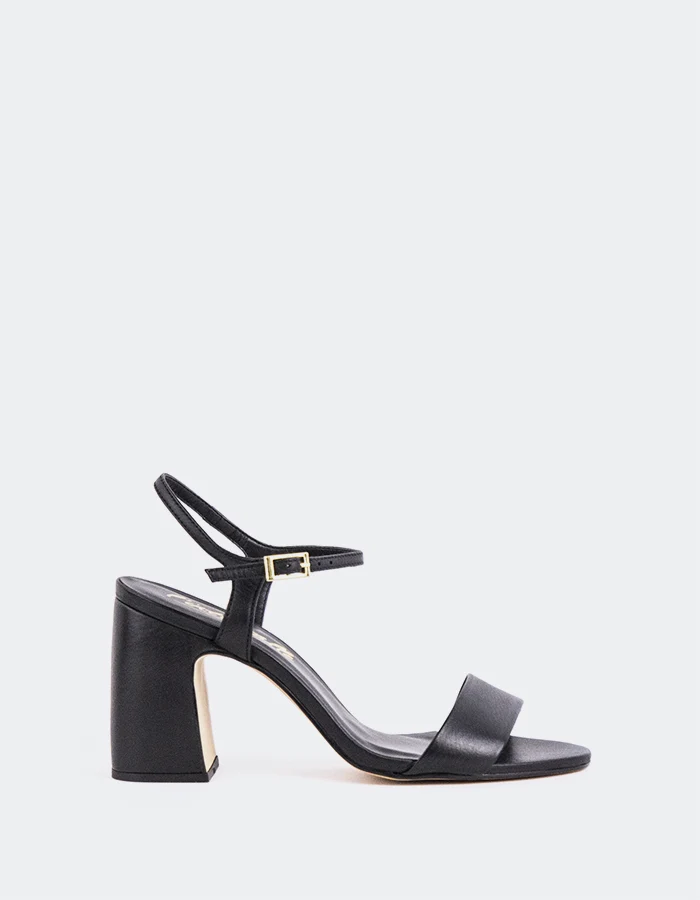Daffy Black Leather