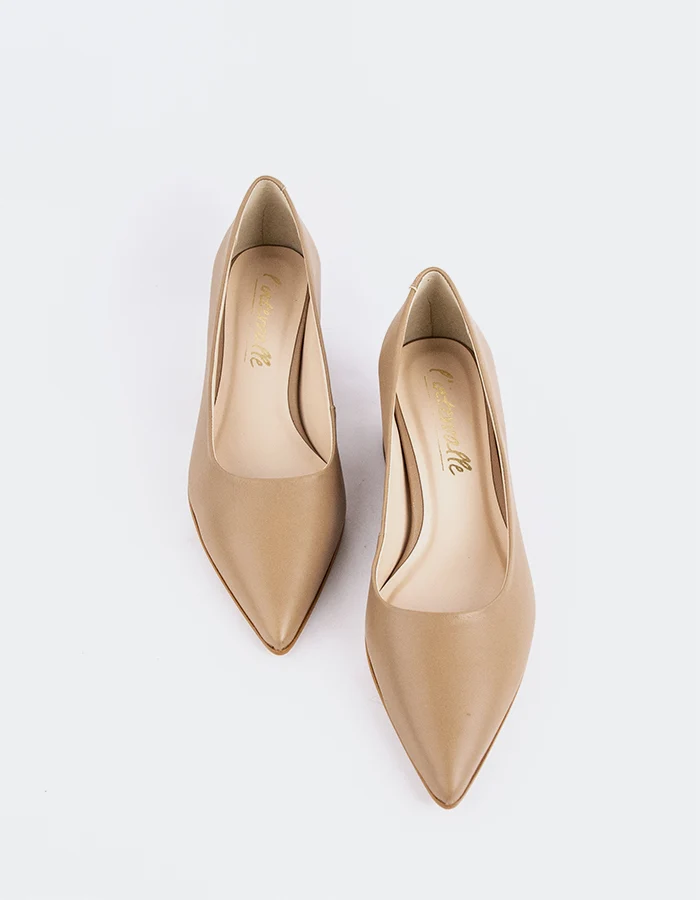 Sophie Nude Leather