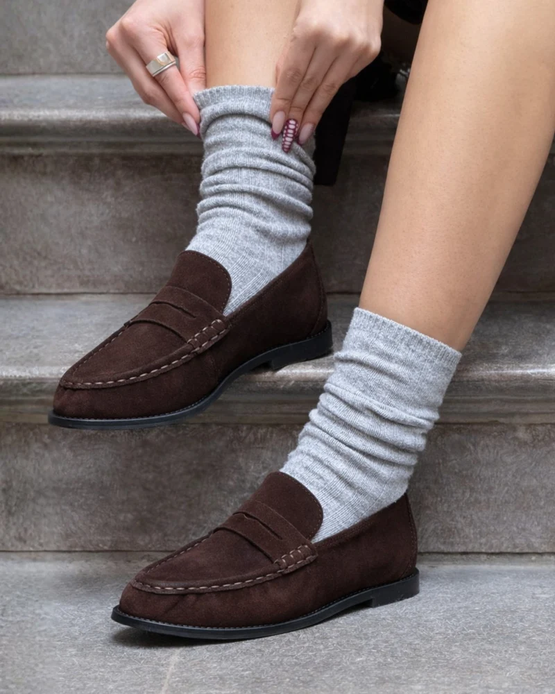 Gabry Brown Suede