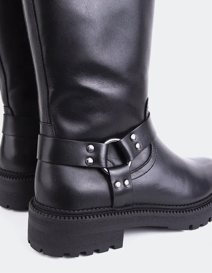 Turvol Black Leather