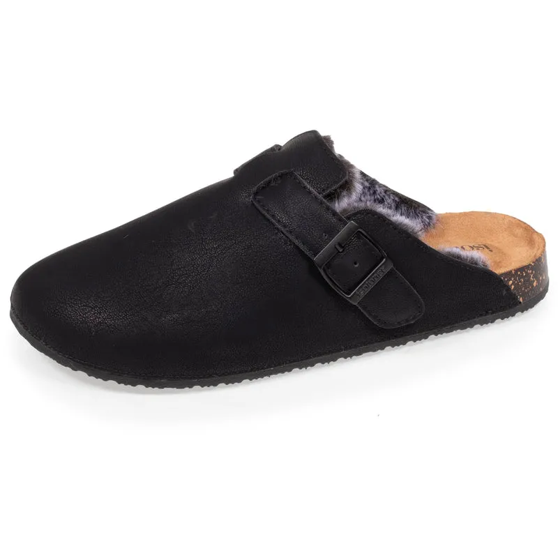 Sabots fourrés Femme Noir