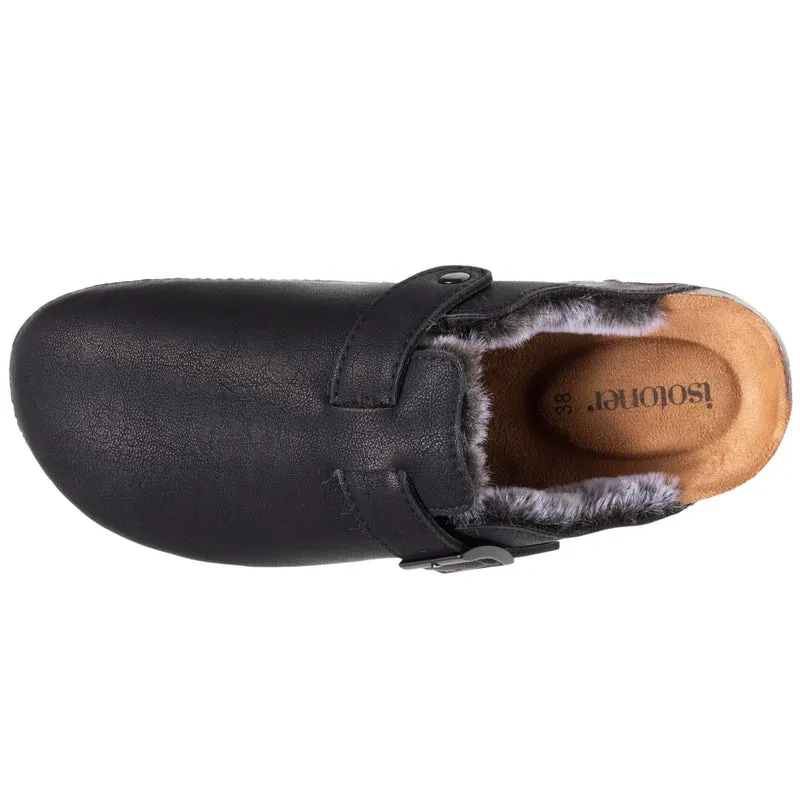 Sabots fourrés Femme Noir
