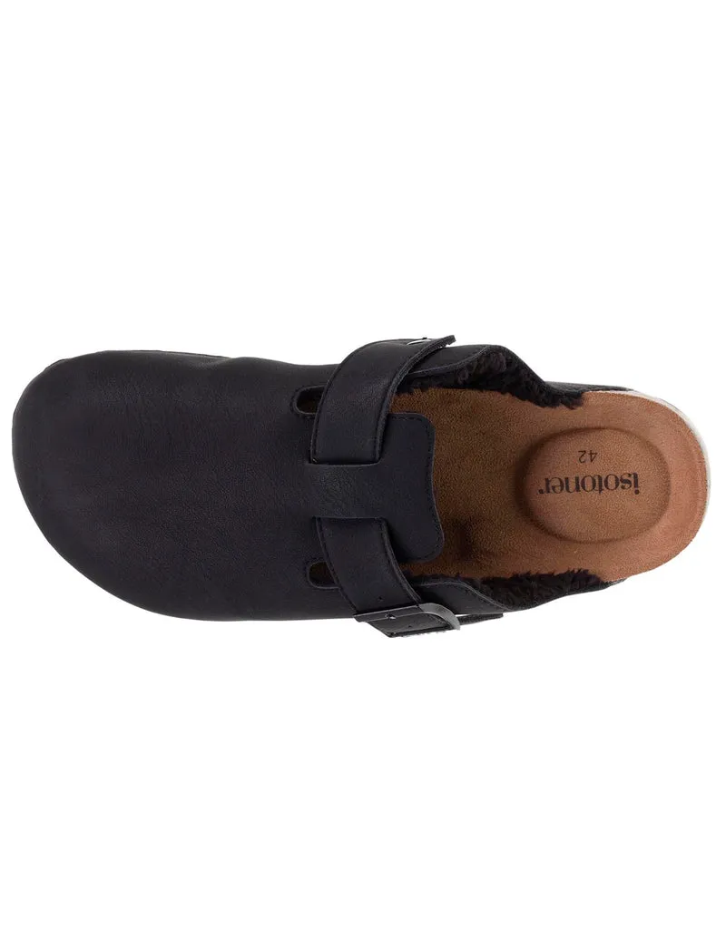 Sabots fourrés Homme Noir